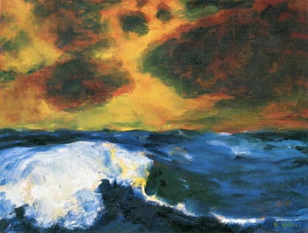Sea (iii) by Emil Nolde