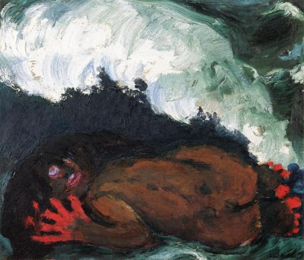 Sea Woman by Emil Nolde Oil Painting Reproductions