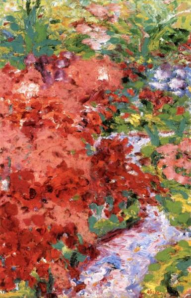 Small Garden A by Emil Nolde