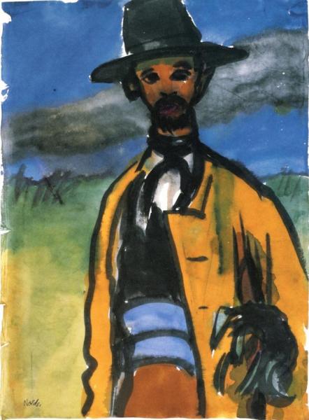 Spaniard by Emil Nolde