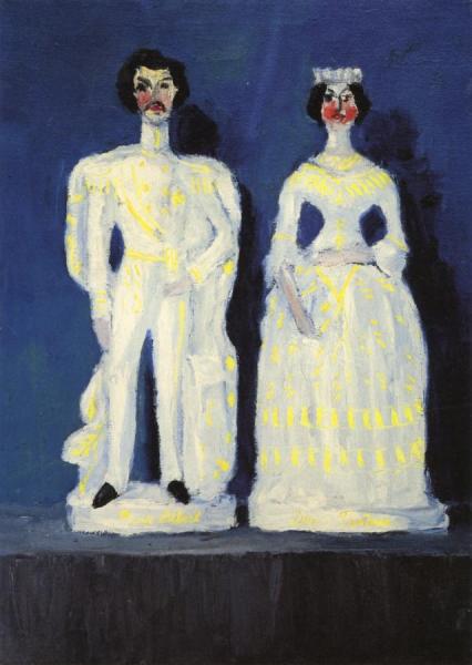 Still Life With Mask by Emil Nolde