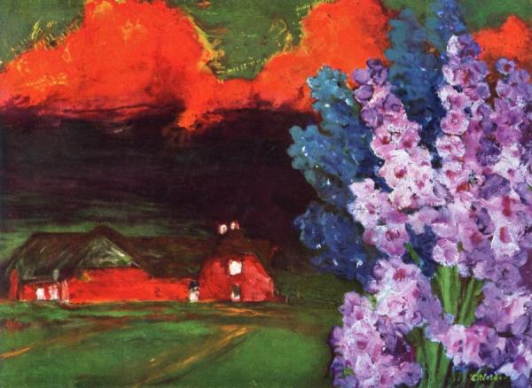 Sultry Evening by Emil Nolde