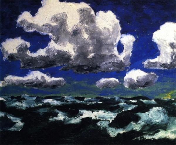 Summer Clouds by Emil Nolde Oil Painting Reproductions