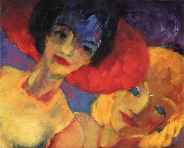 Summer Guests by Emil Nolde