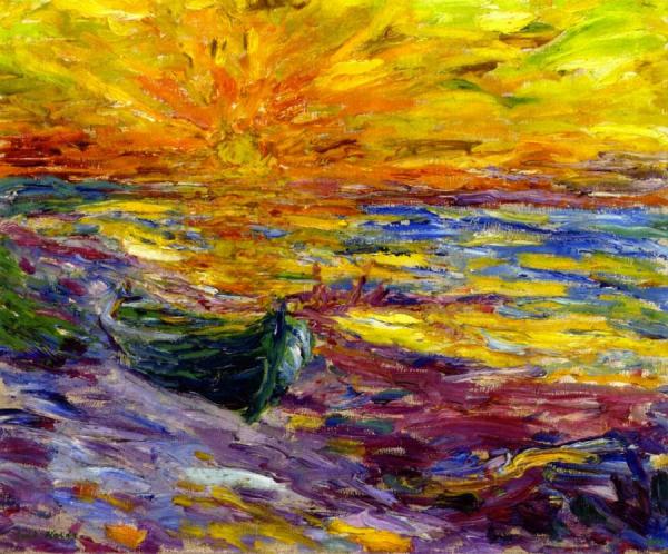 Emil Nolde Sunset