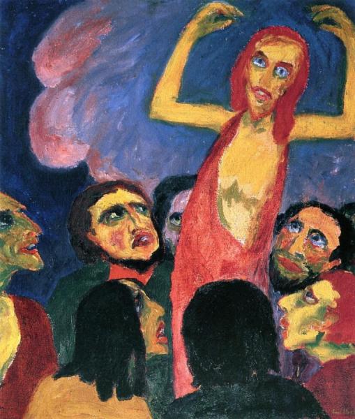 The Ascension (the Life Of Christ) by Emil Nolde