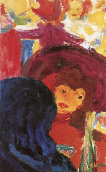 The Ball by Emil Nolde