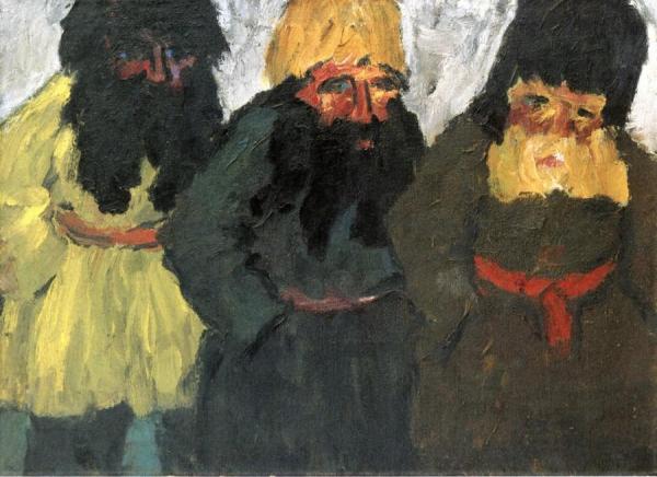 Thee Siberians by Emil Nolde