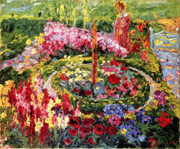 Trollhois Garden by Emil Nolde