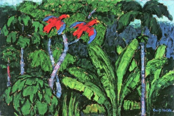 Tropical Forest by Emil Nolde