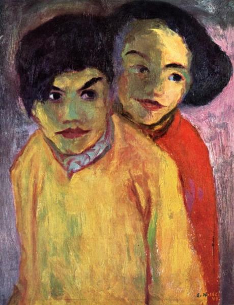 Two People by Emil Nolde