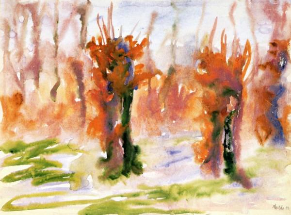 Willows by Emil Nolde