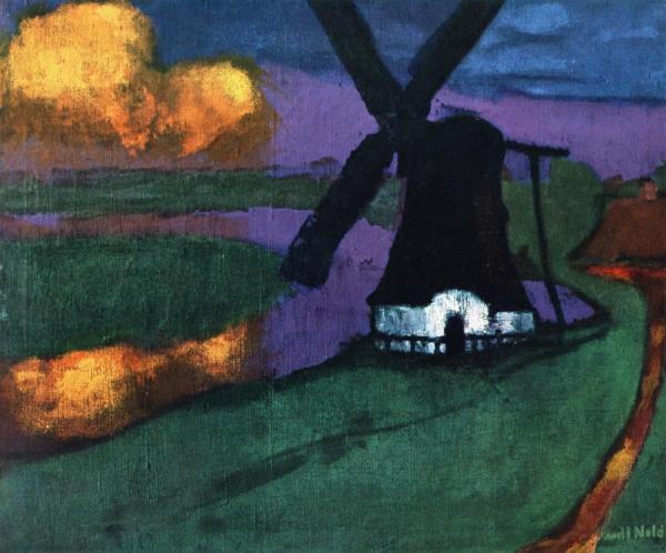 Windmill by Emil Nolde