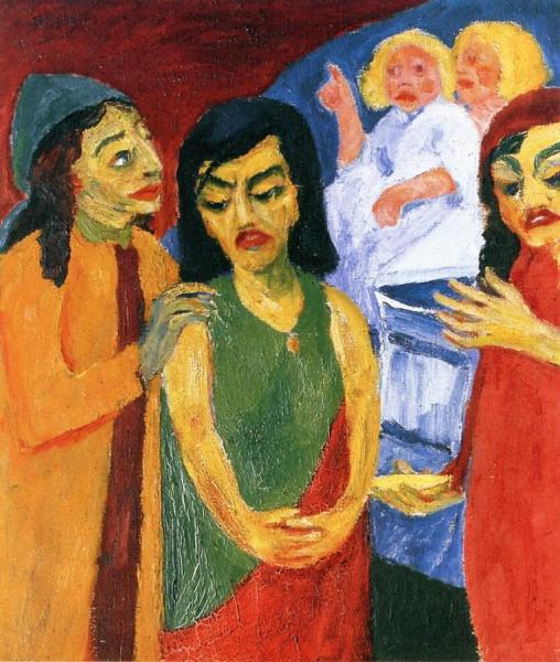 Emil Nolde Women At The Tomb (the Life Of Christ)