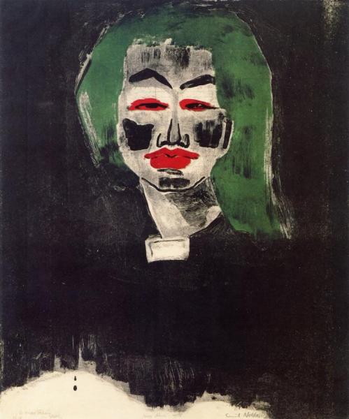 Young Danish Woman by Emil Nolde