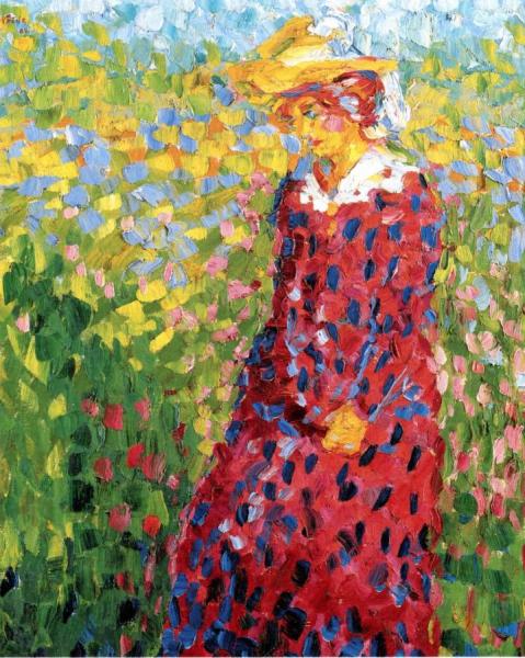 Young Woman by Emil Nolde