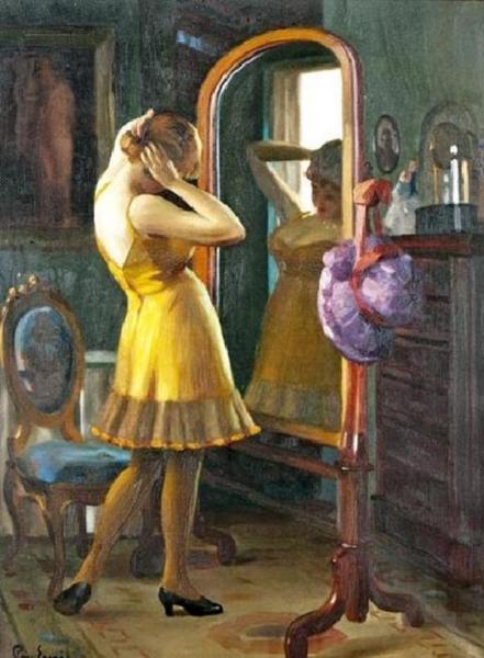 Getting Ready by Emil Pap Oil Painting Reproductions