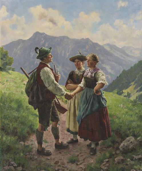 The Encounter by Emil Rau