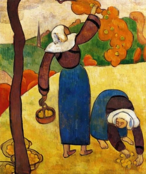 Breton Peasants by Emile Bernard