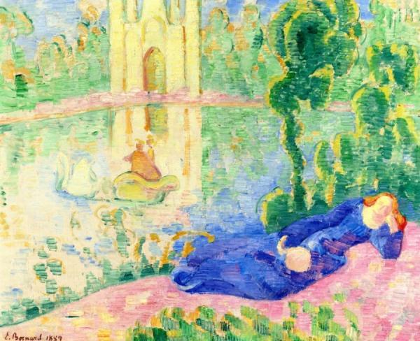 Lohengrin by Emile Bernard