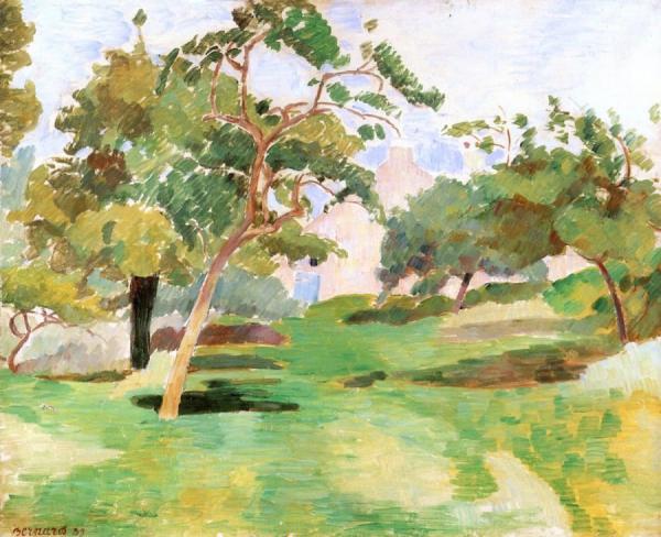 Orchard In Brittany by Emile Bernard Oil Painting Reproductions