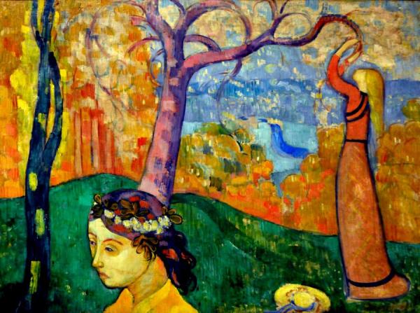 Springtime by Emile Bernard Oil Painting Reproductions