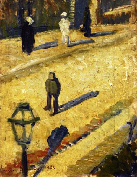Street Scene by Emile Bernard