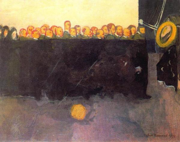 The Funeral Of Vincent Van Gogh by Emile Bernard