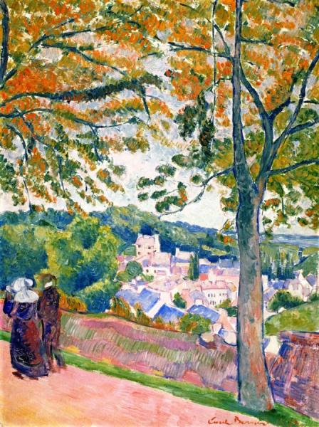 View Of Pont-aven by Emile Bernard