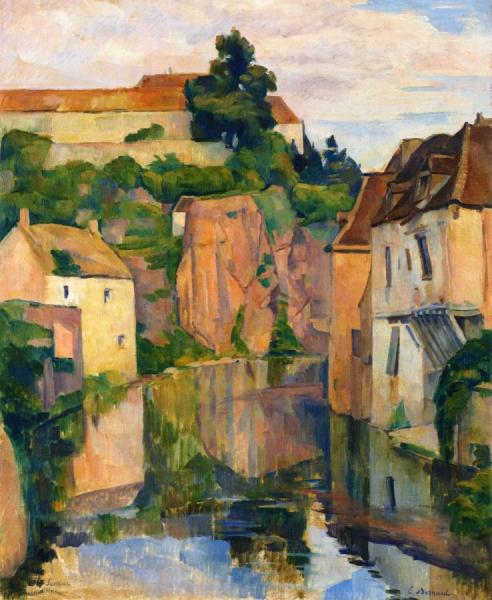 Emile Bernard View Of Semur
