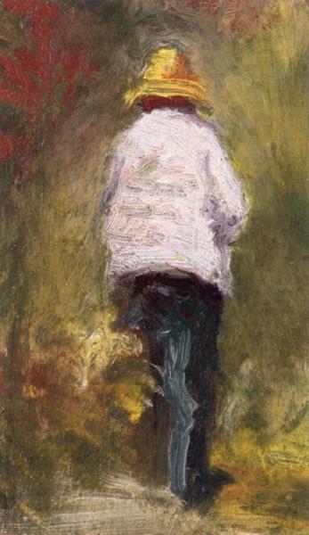 Vincent Van Gogh Se Rendant Au Motif à Asnières by Emile Bernard