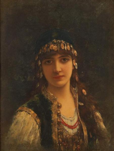 Emile Eisman-semenowsky Gypsy Girl