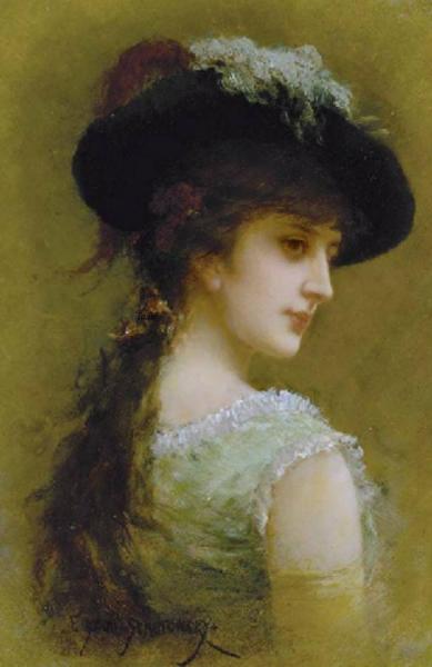 Emile Eisman-semenowsky The Black Hat