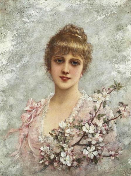 The Maiden Of Spring by Emile Eisman-semenowsky
