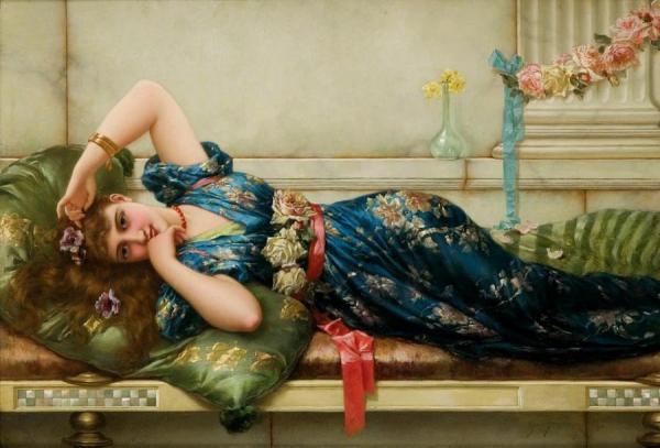 The Relaxation by Emile Eisman-semenowsky