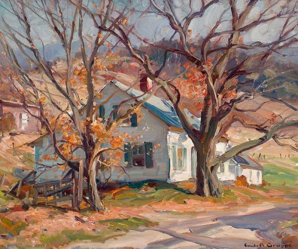 Emile Gruppe Vermont Farm House
