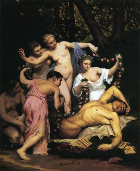 Pan's Summer by Emile-jean-baptiste-phillipe Bin