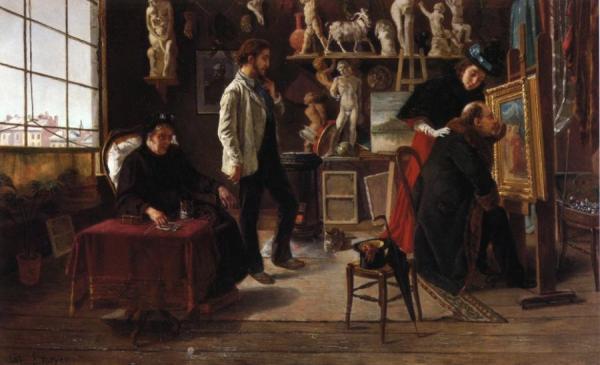 The Connoisseur by Emile Meyer