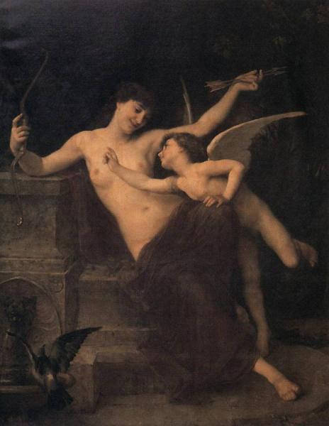 Cupid Disarmed by Émile Munier