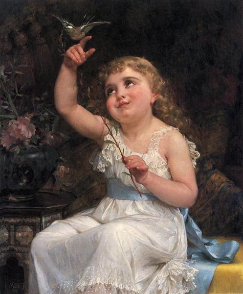 Her New Friend by Émile Munier