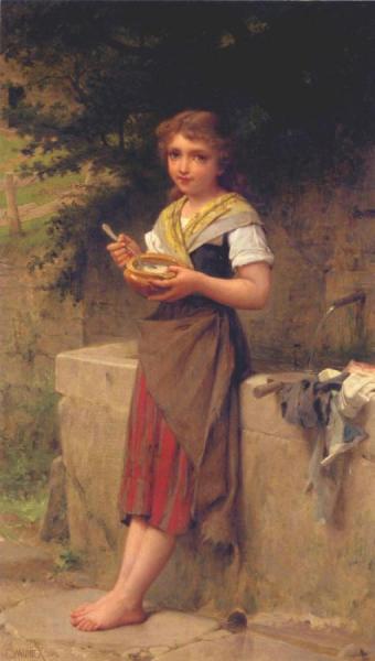 The Young Peasant by Émile Munier