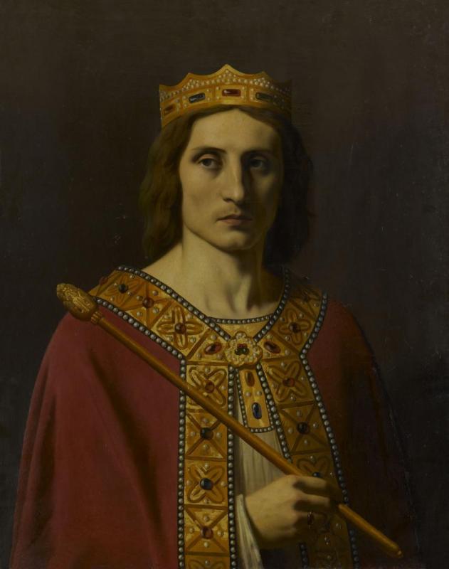 Childeric Ii, King Of Austrasia, 1841 by Émile Signol