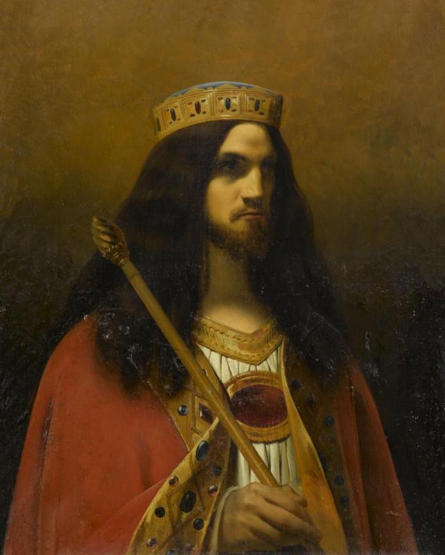Childeric Iii, King Of The Franks, 1837-1838 by Émile Signol