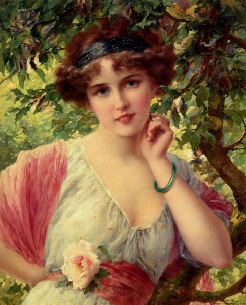 A Summer Rose by Emile Vernon