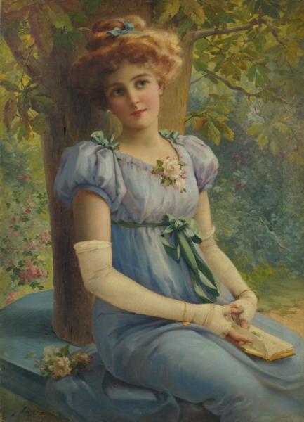 A Sweet Glance by Emile Vernon