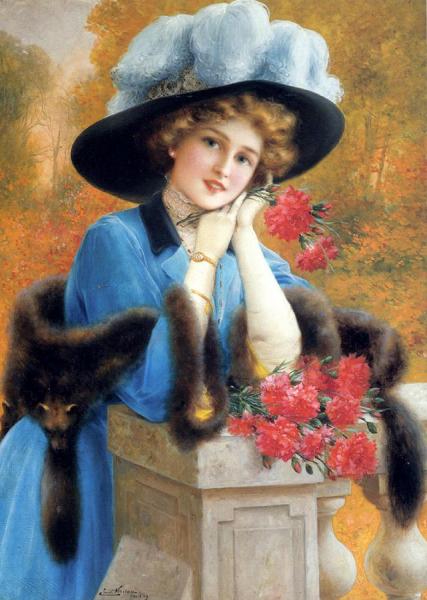 Carnations Are For Love by Emile Vernon