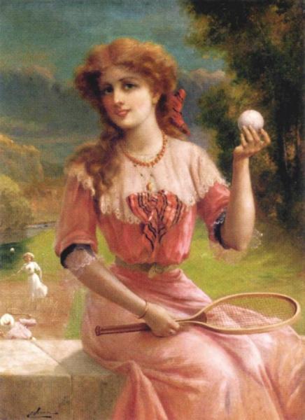 Tennis Anyone? by Emile Vernon