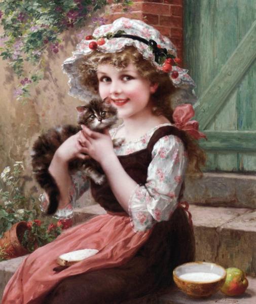 The Little Kittens by Emile Vernon