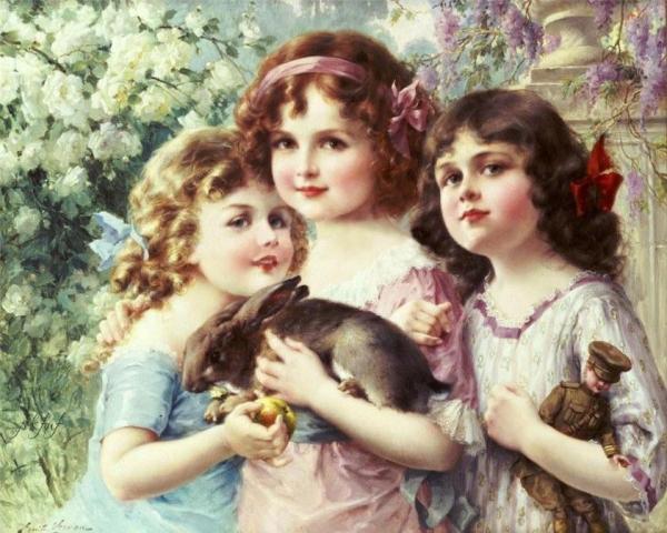 Three Graces by Emile Vernon