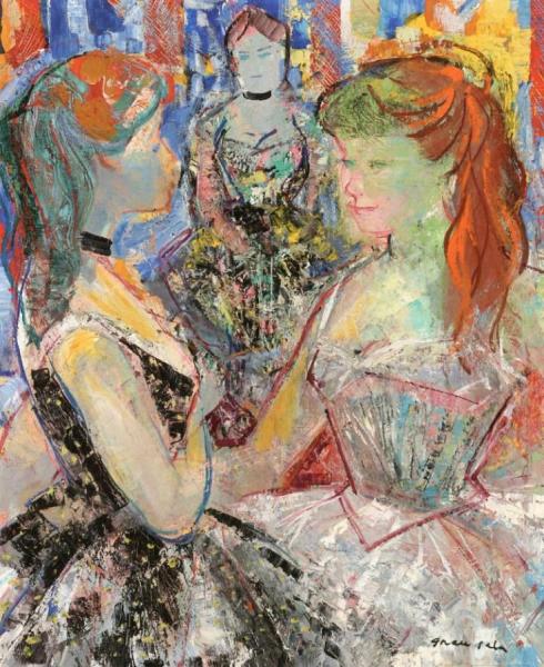 Dancers by Emilio Grau Sala